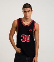 Regata Sportcore em Tricô com Número 30 e Viés Contrastante - 1