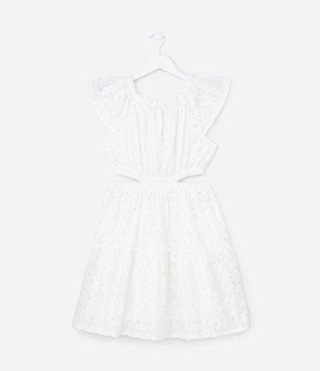 Vestido Marias Infantil em Laise com Cut Out - Tam 5 a 14 Anos - 1