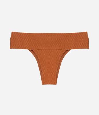 Biquíni Calcinha Pala Larga em Microfibra Texturizada