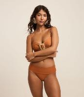 Biquíni Calcinha Pala Larga em Microfibra Texturizada - 2