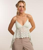 Blusa em Renda com Alça Fina - 1