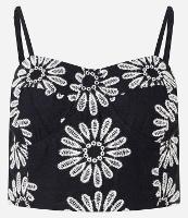 Blusa em Laise com Bordado Floral - 1