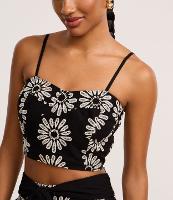 Blusa em Laise com Bordado Floral - 2