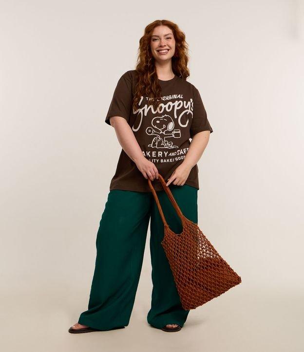 Calça Wide Leg Alfaiataria em Viscose Curve & Plus Size - 3