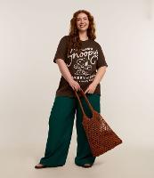 Calça Wide Leg Alfaiataria em Viscose Curve & Plus Size - 3