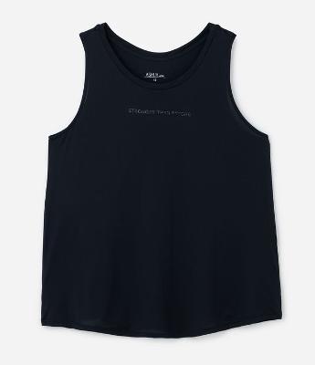 Regata Ampla Esportiva em Microfibra Texturizada Curve & Plus Size