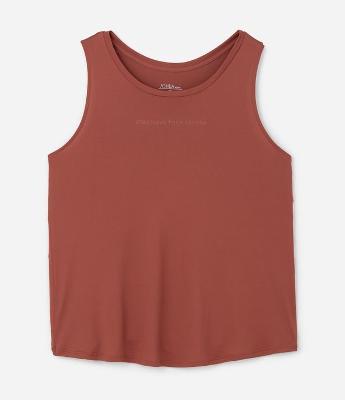 Regata Ampla Esportiva em Microfibra Texturizada Curve & Plus Size