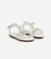 Sandália Infantil de Tiras com Strass - Tam 20 ao 24 - 1