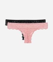 Kit 02 Calcinha Biquíni Fio em Renda - 1