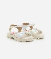 Sandália Infantil Platform com Laço Dourado Molekinha - Tam 20 ao 25 - 1