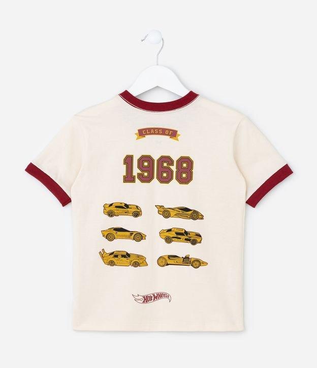 Camiseta Infantil com Estampa e Lettering Hot Wheels - Tam 4 a 10 Anos - 2