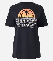 Camiseta T-Shirt em Algodão com Estampa Stranger Things - 1