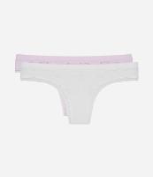 Kit 02 Calcinhas Biquíni Fio Seamless Floral - 2