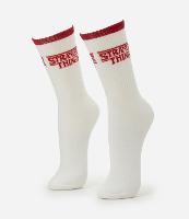 Meia Cano Alto em Algodão com Estampa Stranger Things - 1