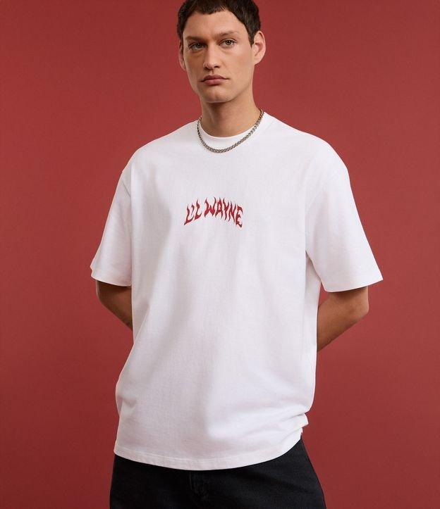 Camiseta Relaxed em Algodão com Estampa Lil Wayne - 2