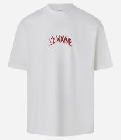 Camiseta Relaxed em Algodão com Estampa Lil Wayne - 1