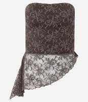 Blusa Tomara que Caia em Renda com Barra Assimétrica - 1