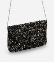 Bolsa Pequena com Alça Transversal com Paetês e Miçangas - 1