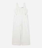 Macacão Pantalona Alfaiataria com Vazados Laterais Curve & Plus Size - 1