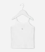 Regata Infantil em Ribana com Estrela de Glitter - Tam 1 a 6 Anos - 1