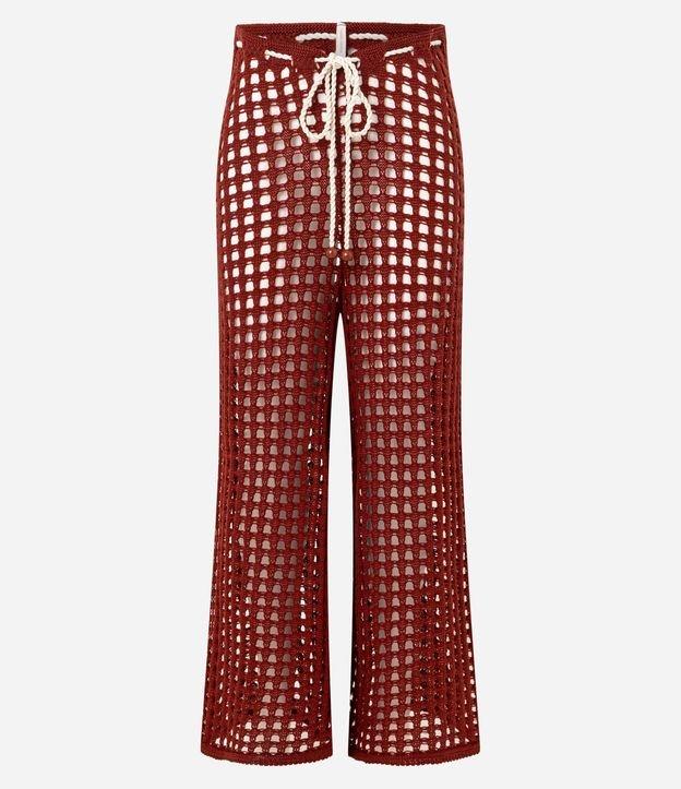 Saída de Praia Calça em Crochê - 1