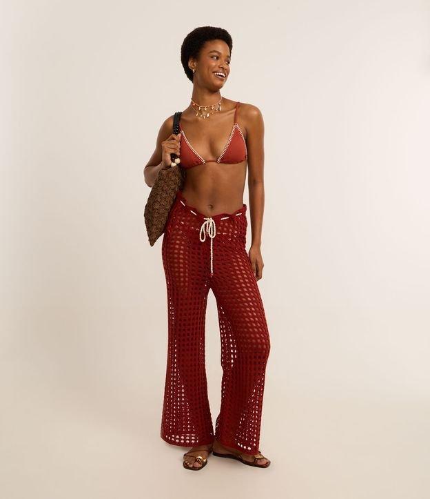 Saída de Praia Calça em Crochê - 2