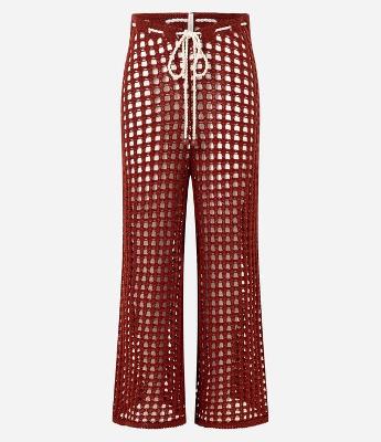 Saída de Praia Calça em Crochê