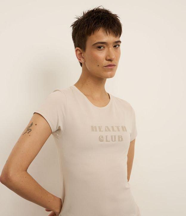 Camiseta Esportiva com Tecnologia Dry e Lettering Health Club - 2