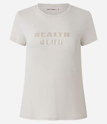 Camiseta Esportiva com Tecnologia Dry e Lettering Health Club