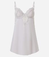 Camisola Sem Bojo em Microfibra com Renda no Busto - 1