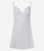 Camisola Sem Bojo em Microfibra com Renda no Busto - 1