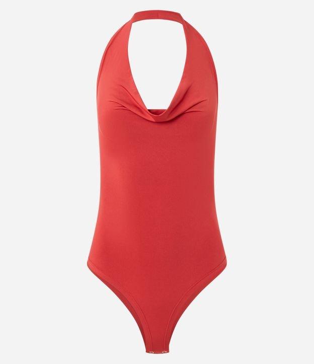 Body Frente Única em Jersey com Decote Degagê - 1