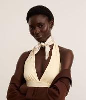 Lenço em Cetim com Estampa Praiana - 2