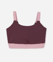 Top Esportivo com Tecnologia Dry e Barra Contrastante Curve e Plus Size - 1