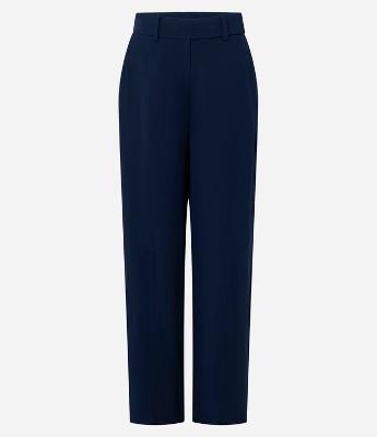 Calça Pantalona Alfaiatada com Cintura Alta