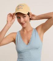 Boné Aba Curva em Sarja com Bordado Riviera Beach Club - 2