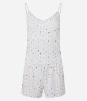 Pijama Short Doll Seamless com Estampa de Brilhinhos - 1