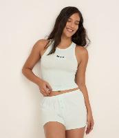 Pijama Short Doll em Ribana com Bordado Dreams - 2
