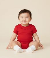 Body Infantil com Babado de Broderie - Tam 0 a 24 Meses - 2