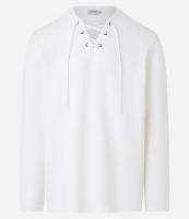 Bata Comfort Texturizado com Gola V e Amarração - 1