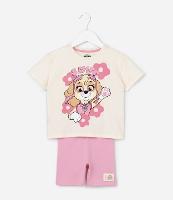 Conjunto Infantil com Estampa Skye Patrulha Canina - Tam 1 a 6 anos - 1