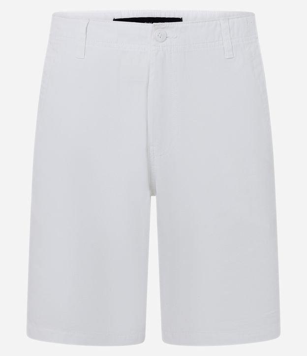 Bermuda Slim em Sarja Alfaiatada - 1