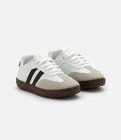 Tênis Infantil em PU com Recortes Contrastantes - Tam 28 ao 34 - 1