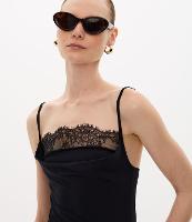 Body sem Manga em Poliamida com Decote em Renda - 2