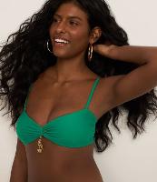 Biquíni Top Bandeau em Microfibra com Pingentes Brasil - 3