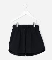 Short Infantil Runner em Moletinho sem Felpa com Amarração Tam - 5 a 14 Anos - 1