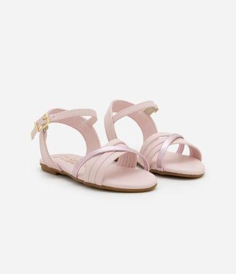 Sandália Infantil em PU com Tiras - Tam  20 ao 24 
 20 ao 24