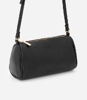 Bolsa Baguete em PU com Alça Transversal Fixa - 1