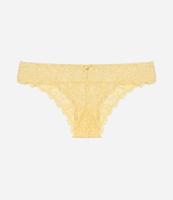 Calcinha Biquíni em Renda Floral - 1