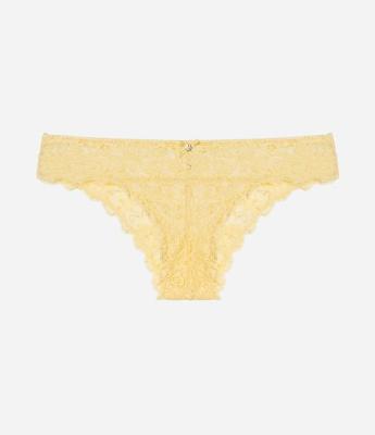 Calcinha Biquíni em Renda Floral